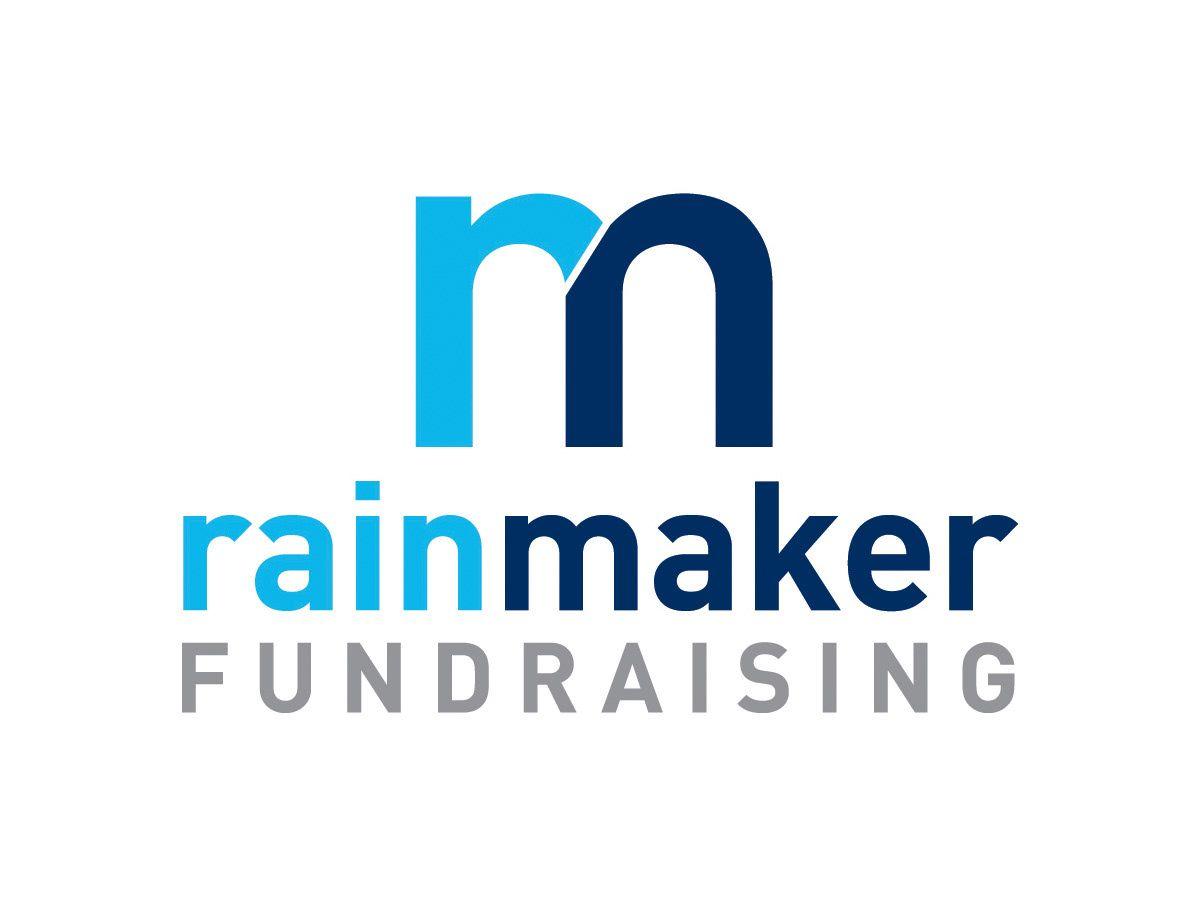 Fundraising Logo - Peacox Design Portfolio - Joan Cox - RainMaker Fundraising Logo