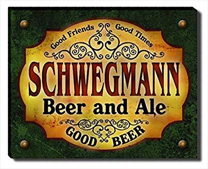 Schwegmann's Logo - ZuWEE Schwegmann's Beer and Ale Gallery Wrapped Canvas