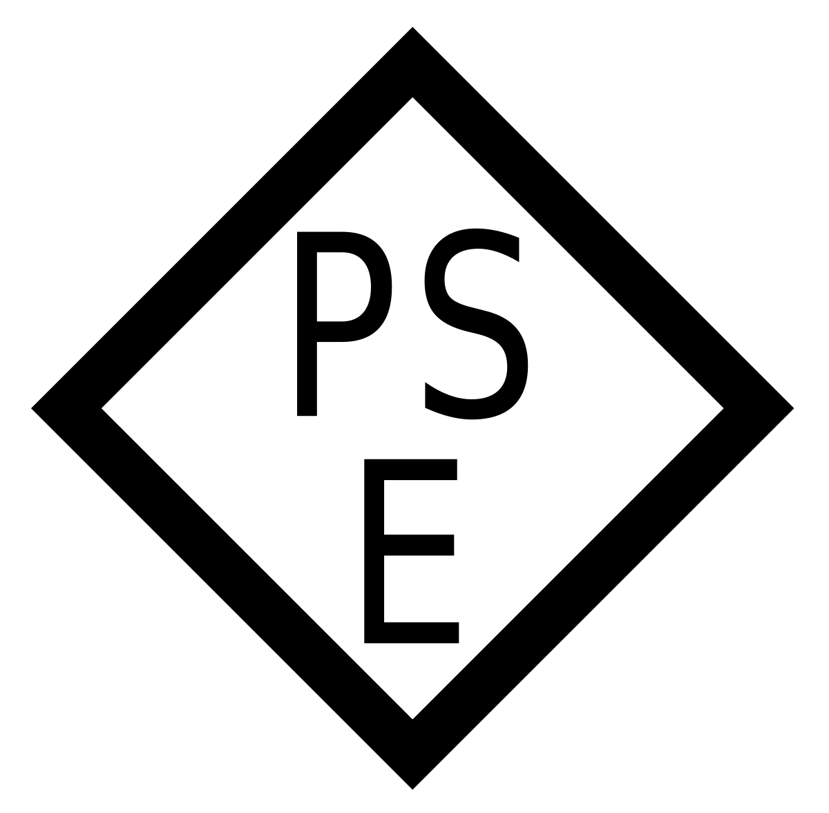 PSE Logo - Act on Product Safety of Electrical Appliances and Materials