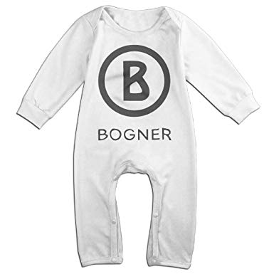 Bogner Logo - WLAXIDALA Bogner Brand Logo Baby Onesie Romper Jumpsuit