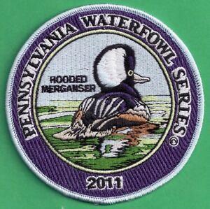 Merganser Logo - Details about Pa Game Fish Commission 2011 Pennsylvania Waterfowl Series  Merganser Duck Patch