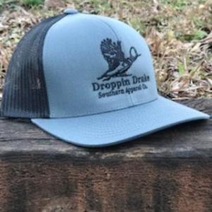 Merganser Logo - Carolina Blue & White Merganser Logo Hat – Droppin Drake LLC