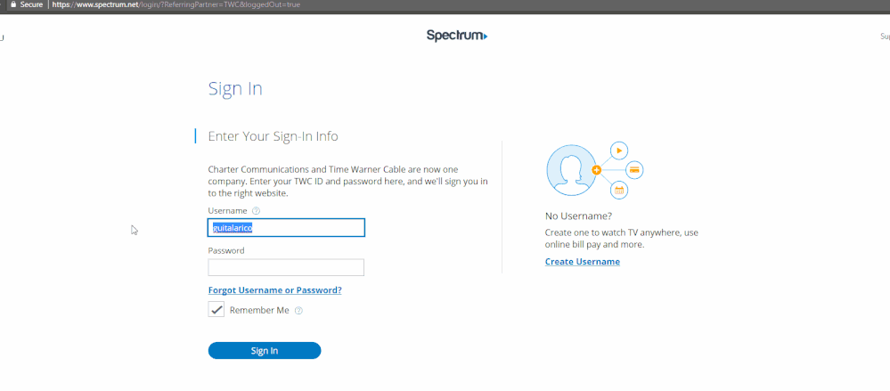 Charter.net Logo - Solved: Can't login to Spectrum.net - Redirect Loop - Welcome to the ...