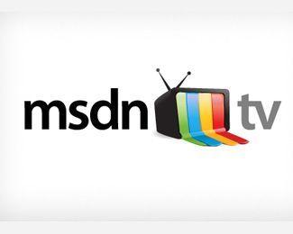 MSDN Logo - Tv Logos/ Media Identity. Logo color, Logos design, Logos