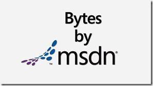 MSDN Logo - Bytes by MSDN and TechNet