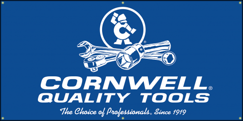 Cornwell Logo - Solid Blue Cornwell Logo Banner