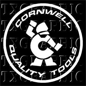 Cornwell Logo - Details about Cornwell Quality Tools LOGO DECAL STICKER Automotive Power  Hand Storage