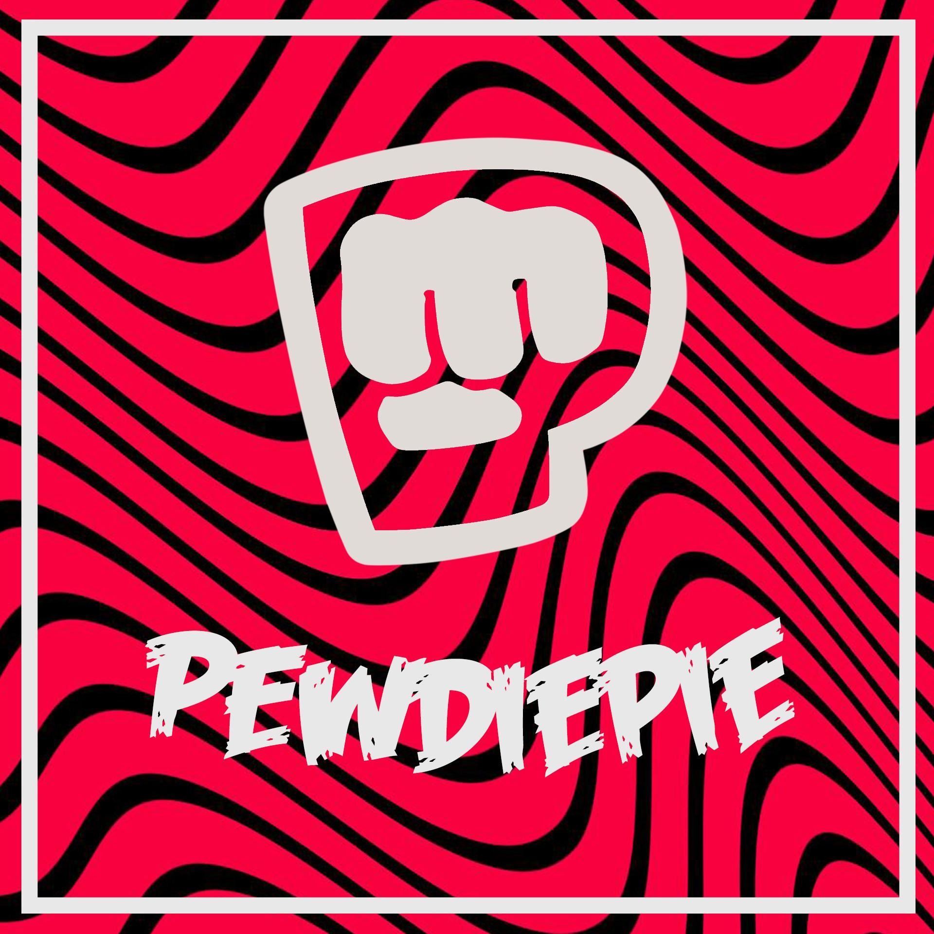 Pewdipie Logo - i made a t series style pewdiepie logo