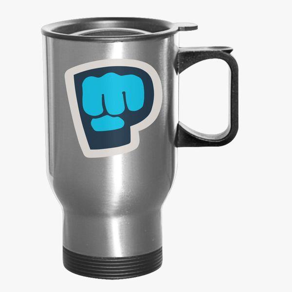 PewDiePie Logo - PewDiePie-Logo Travel Mug - Customon