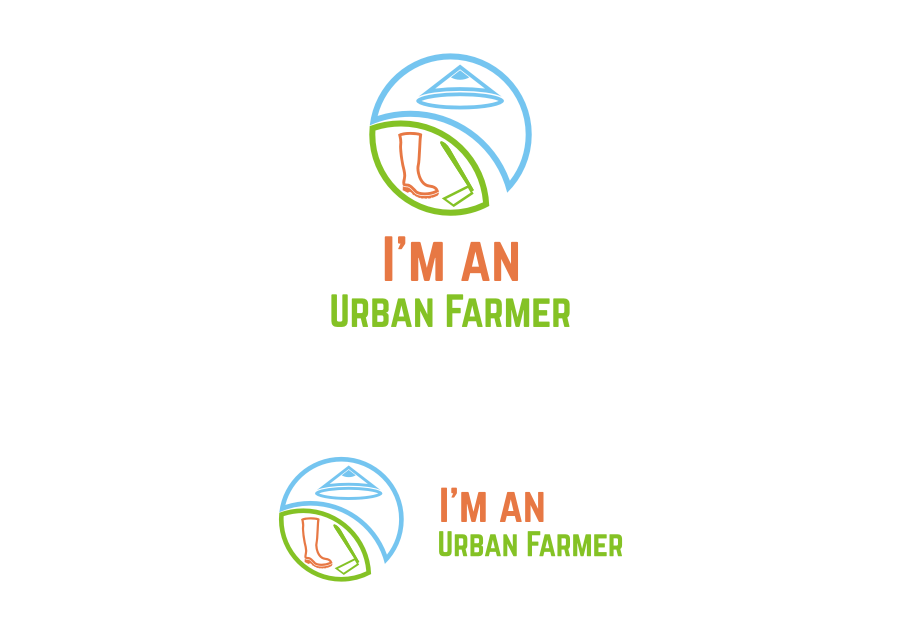 Farmer Logo - Modern, Personable, Farmer Logo Design for I'm an Urban Farmer by ...
