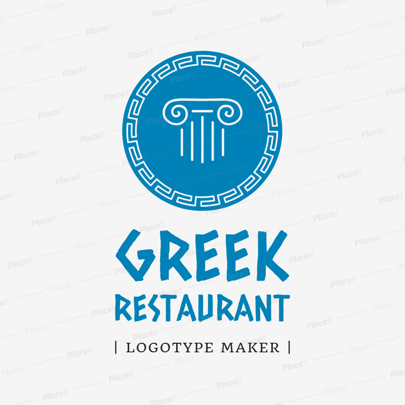 Greek Logo - Greek Restaurant Logo Maker a1218