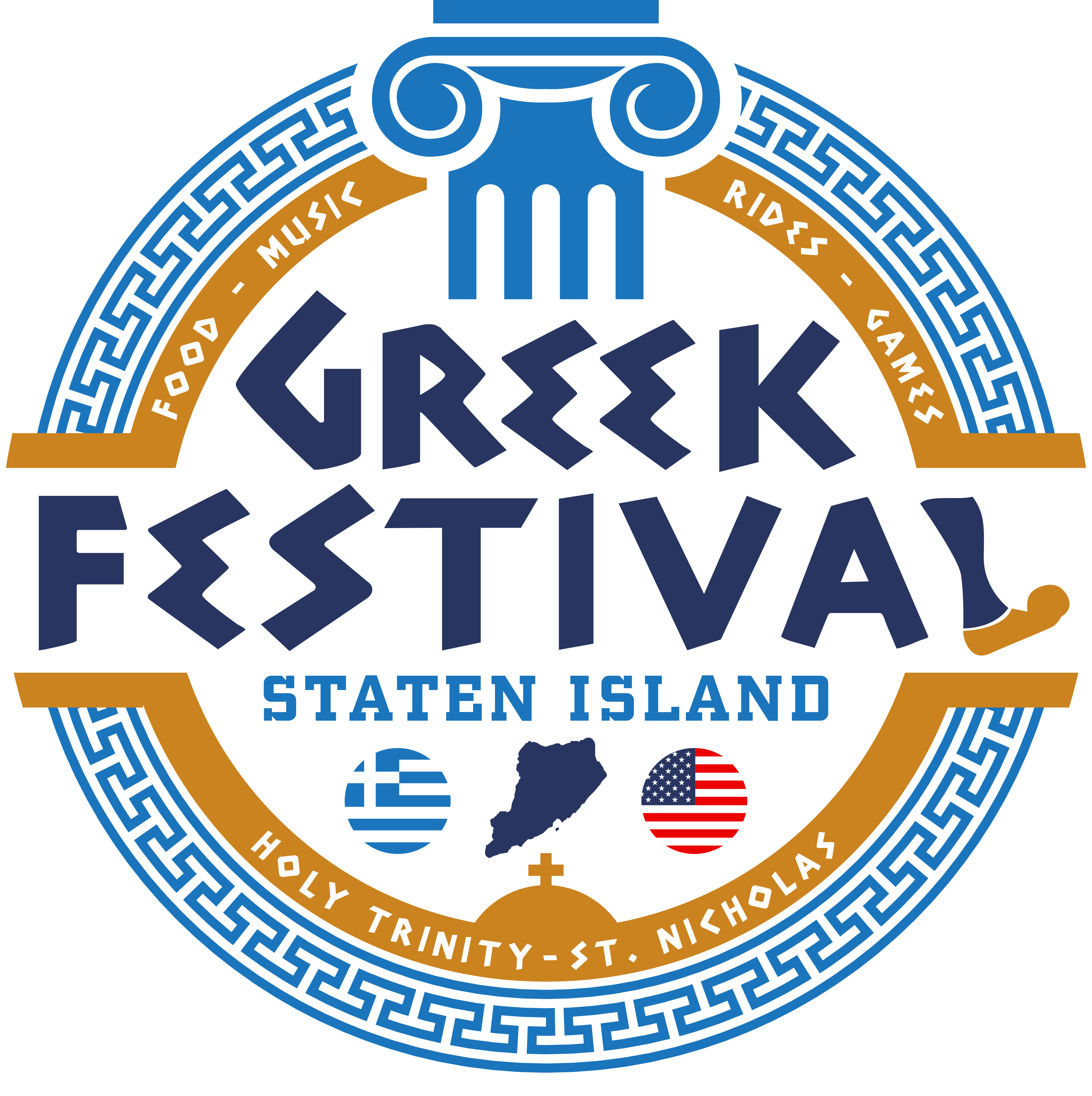 Greek Logo - S.I. Greek Festival