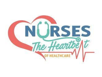 Nurses Logo - Nurses: The Heartbeat Of Healthcare logo design - 48HoursLogo.com