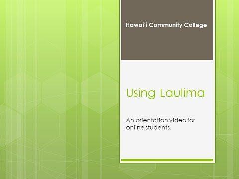 Laulima Logo - Laulima Information | Hawaii Community College