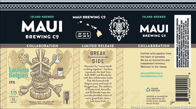 Laulima Logo - Maui Brewing & Breakside Collaborate On Laulima Belgian IPA ...