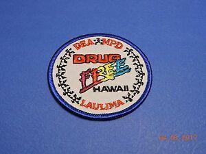 Laulima Logo - Details about HI Hawaii DEA MPD Drug Free Laulima Police Patch #K15