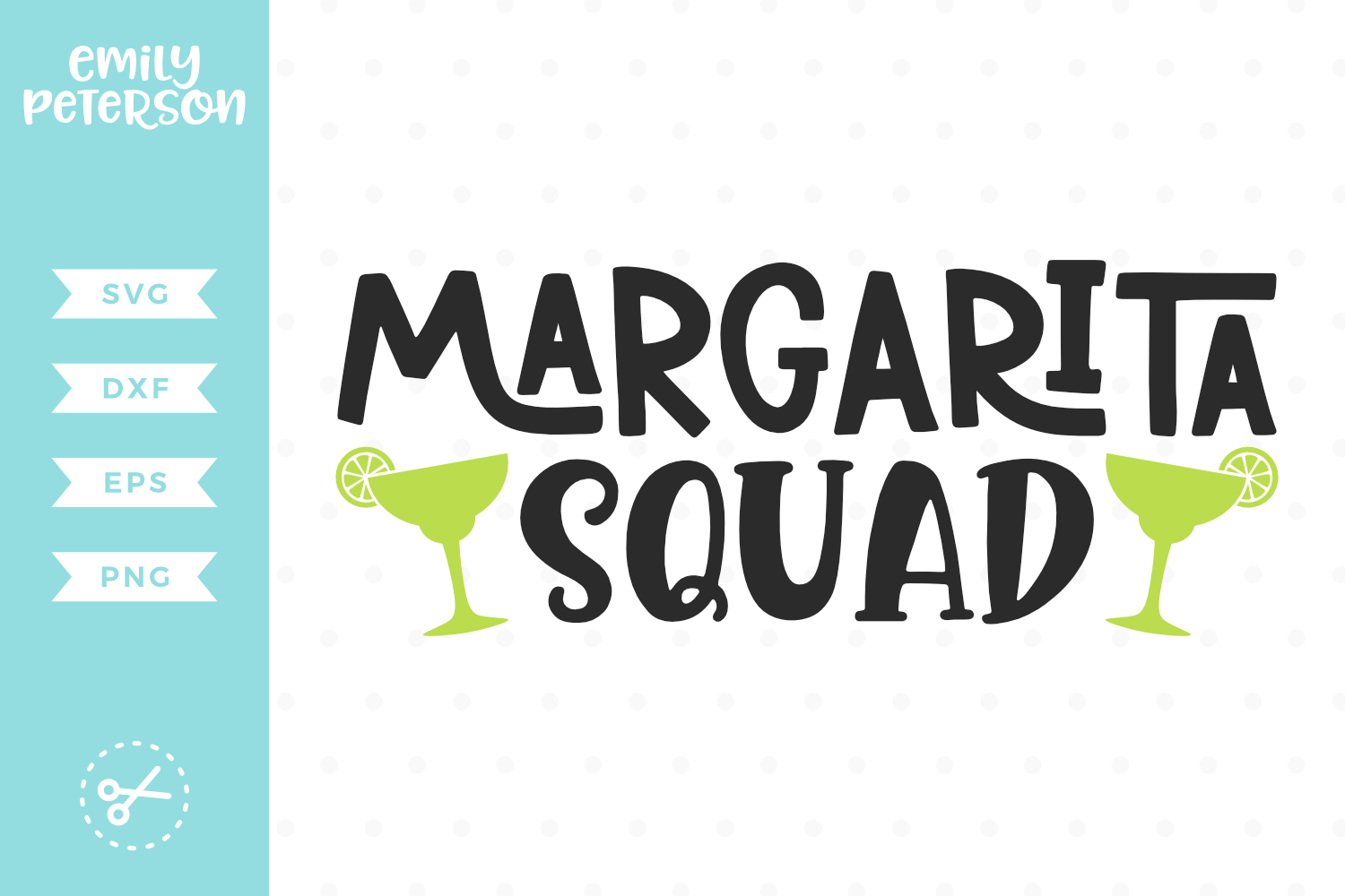 Margarita Logo - Margarita Squad SVG DXF EPS PNG