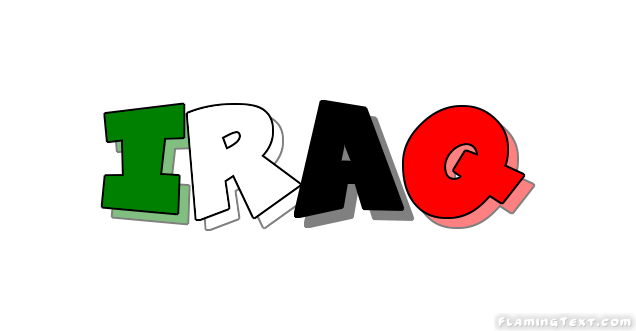 Iraq Logo - Iraq Logo. Free Logo Design Tool from Flaming Text