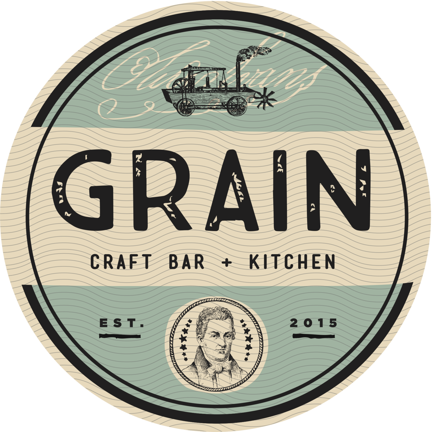 Grainery Logo - Grain Craft Bar + Kitchen