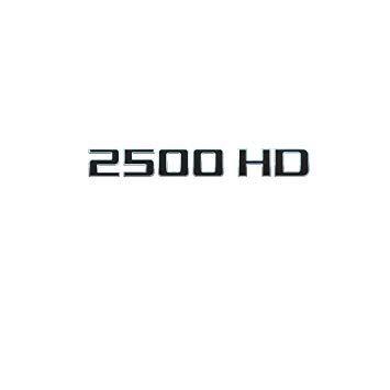 2500HD Logo - Amazon.com: EMBLEM 2500HD FOR CHEVROLET SILVERADO CHROME WITH BLACK ...