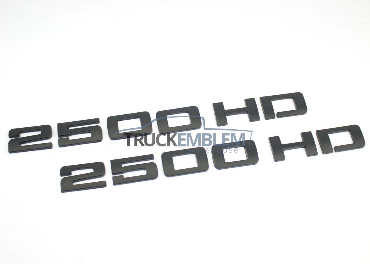 2500HD Logo - 2 New (PAIR) Matte Black Chevrolet Silverado GMC Sierra 2500HD Door Badges  Emblems