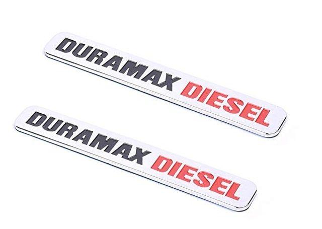 2500HD Logo - US $15.29 10% OFF|2pcs Duramax Diesel Allison Truck Emblem,for Badges  Silverado 2500HD-in Car Stickers from Automobiles & Motorcycles on ...