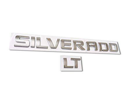 2500HD Logo - Amazon.com: 1x Silverado LT Letter Emblem Badge Nameplate ...