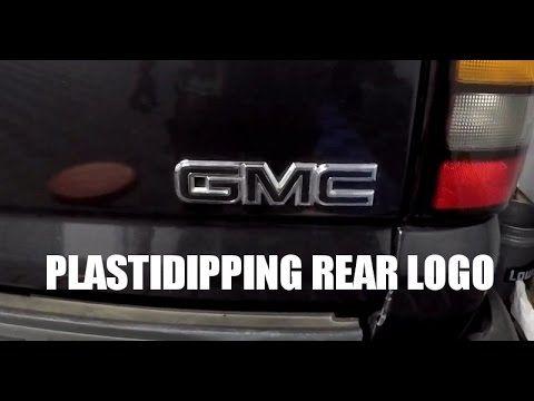 2500HD Logo - 2005 GMC Sierra 2500HD - Plastidipping Rear GMC Logo