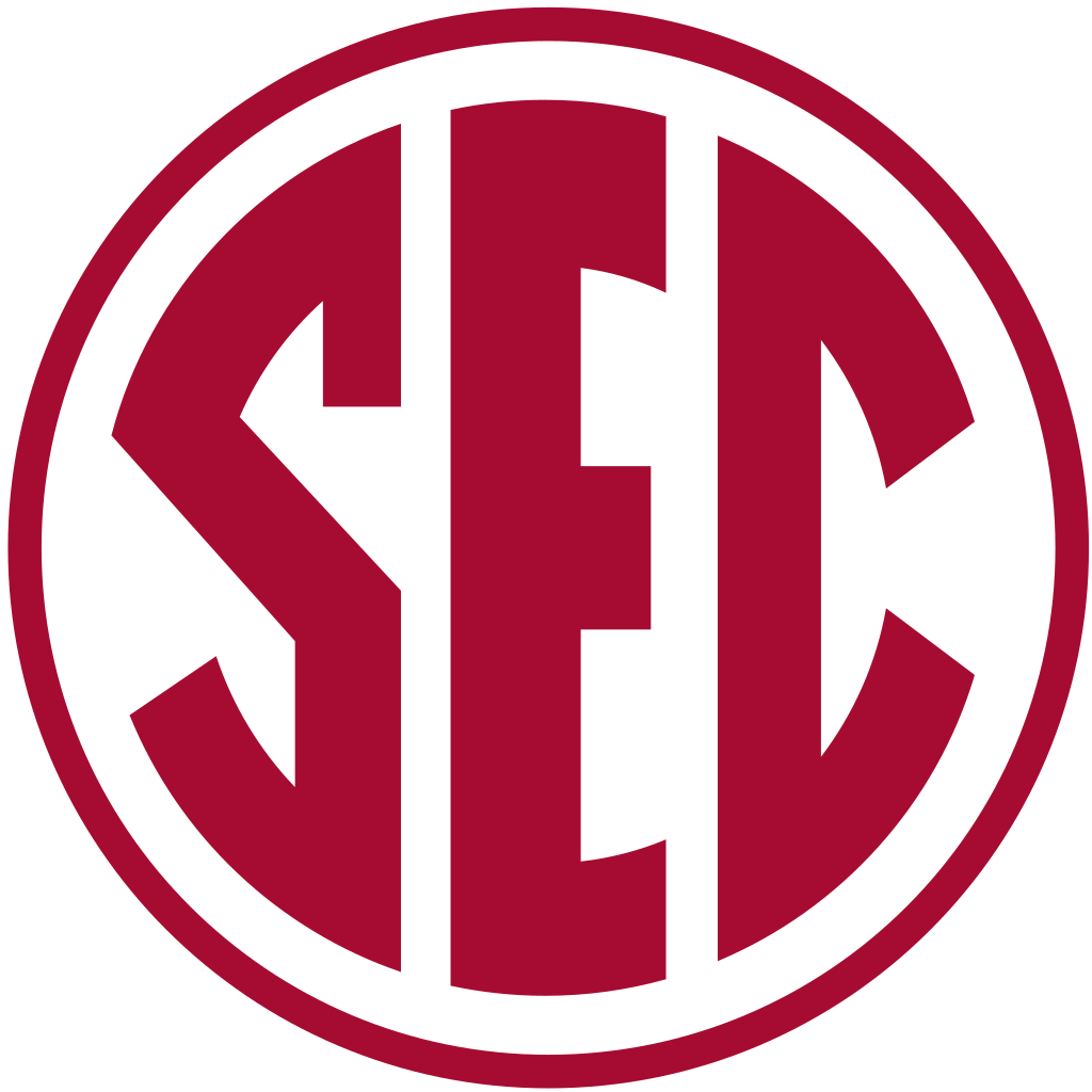 All-SEC Logo - File:SEC logo in Alabama colors.svg - Wikimedia Commons
