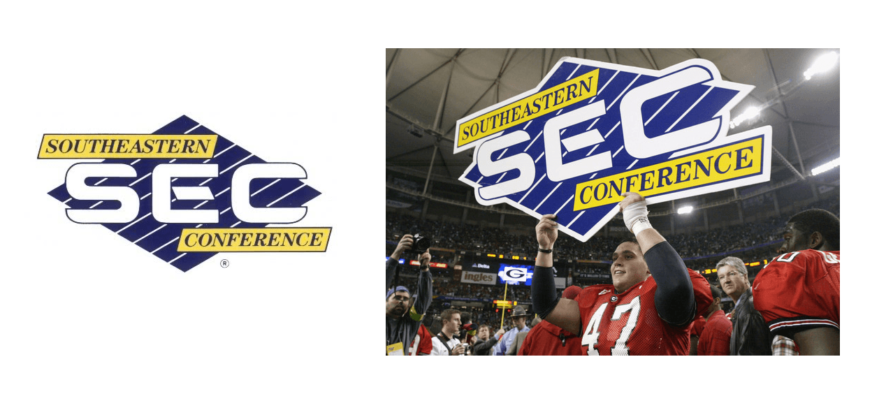 All-SEC Logo - The SEC Succeeds with an Antimodern Logo – Emblemetric