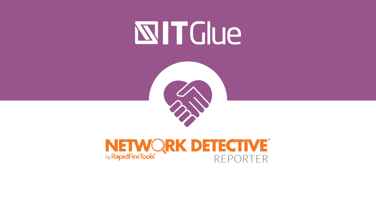 Itglue Logo - RapidFire Integrates Network Detective Reporter Appliance with IT ...