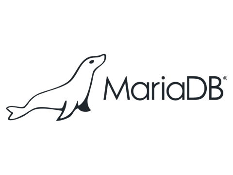 MariaDB Logo - MariaDB* Powered by Intel® Xeon® Platinum 8168 Processor