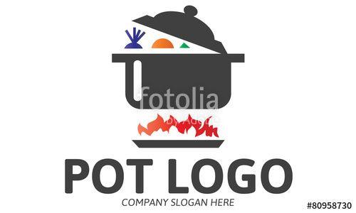 Pot Logo - Pot Logo Stock Image And Royalty Free Vector Files On Fotolia.com