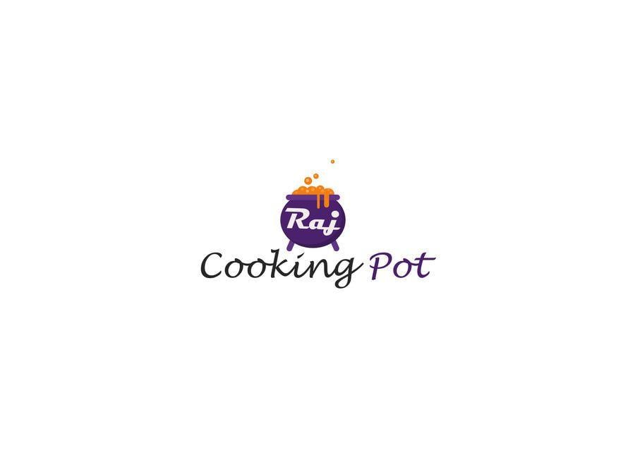 Pot Logo - Entry by citanowar for Raj Cooking Pot Logo Design