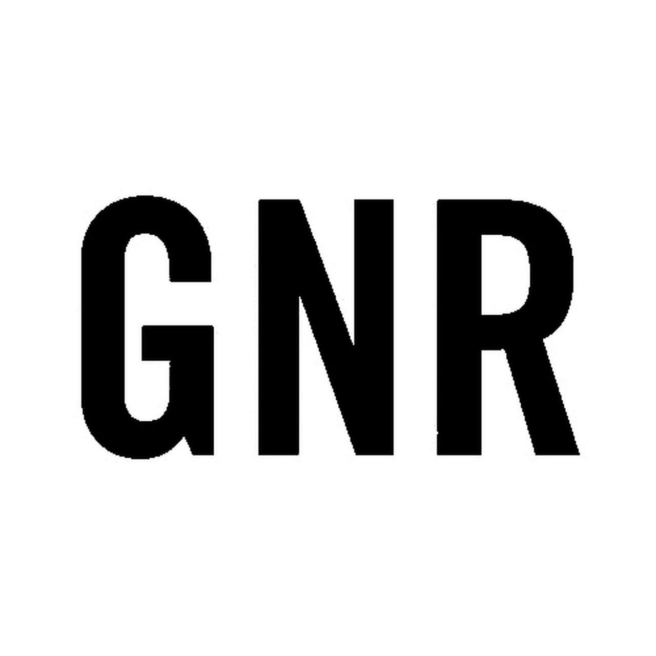 GNR Logo - GNR Band Logo Vinyl Sticker