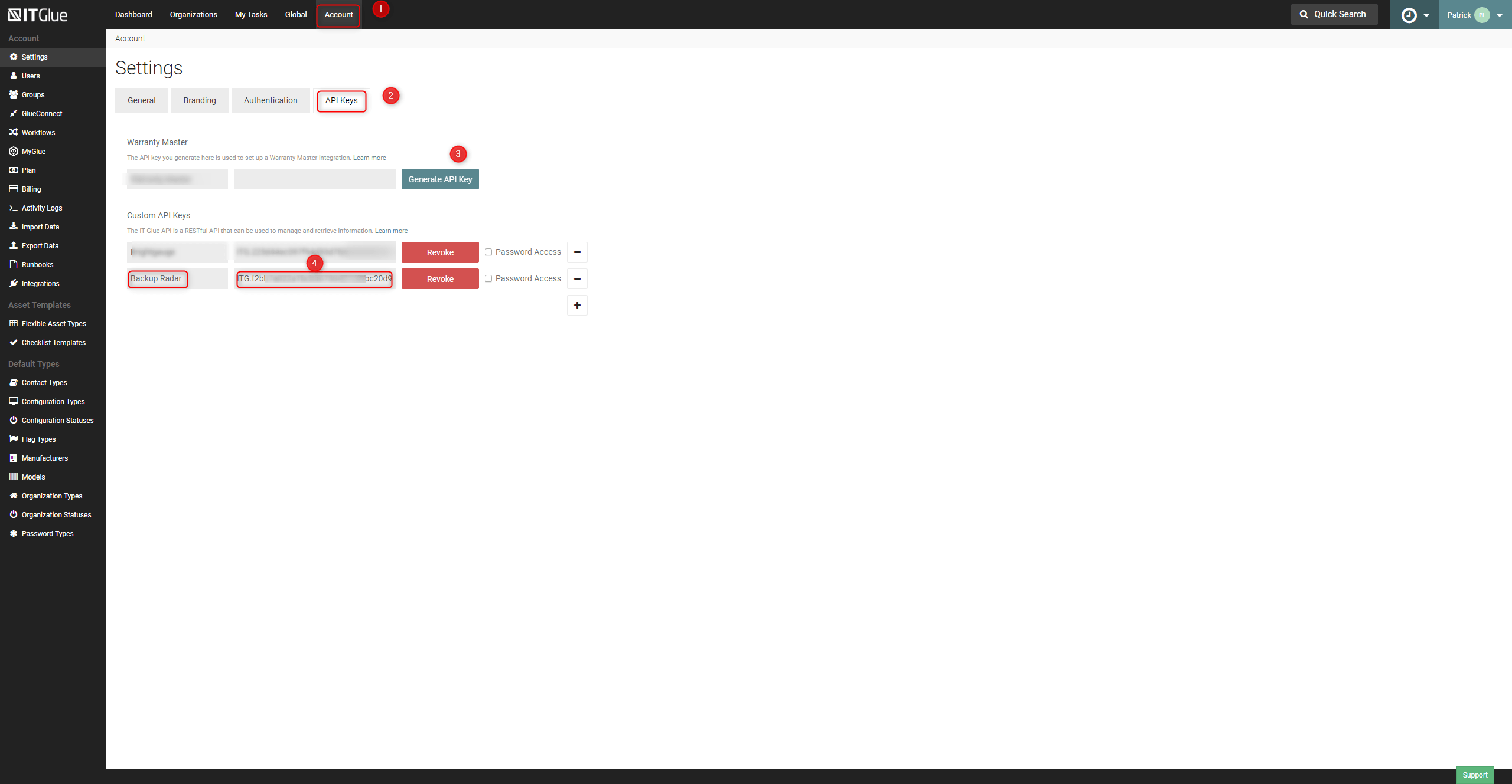 Itglue Logo - IT Glue API Integration – Backup Radar