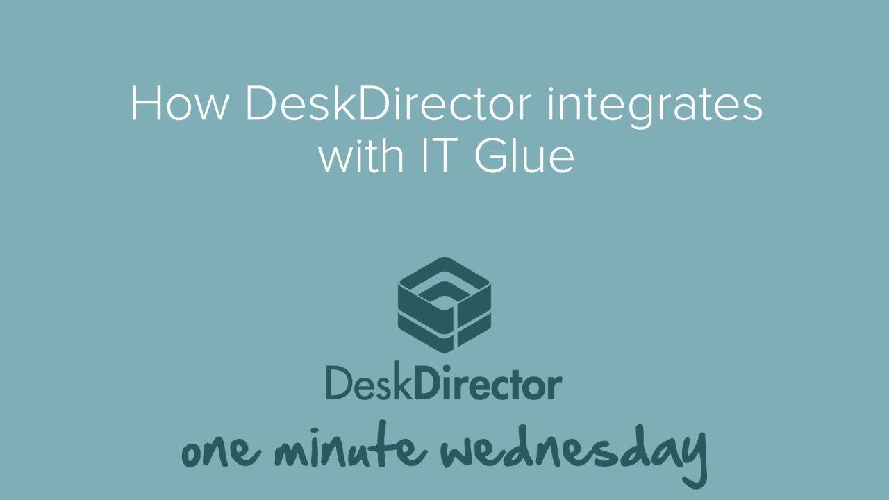 Itglue Logo - How DeskDirector integrates with IT Glue