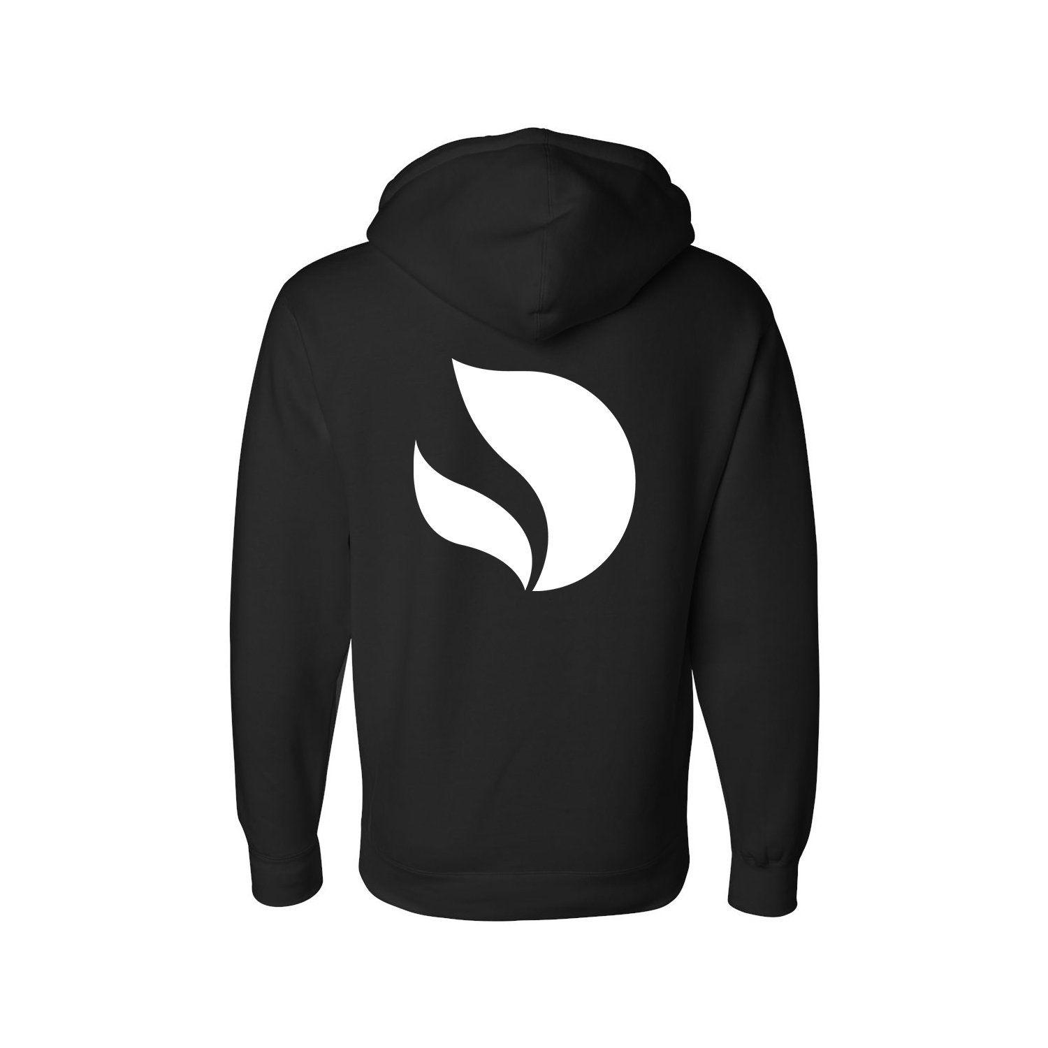 Deorro Logo - Panda / Flame Logo Black Hoodie