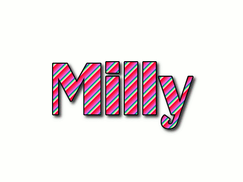 Milly Logo - Milly Logo | Free Name Design Tool from Flaming Text