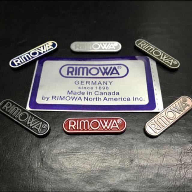 Rimowa Logo - Rimowa Logo Tag Sticker