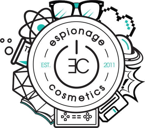 Espionage Logo - Espionage Cosmetics || Fandom Nerd Makeup & Manicures... it's a thing!