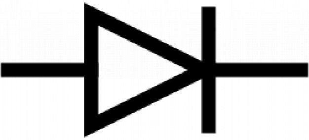 Diode Logo - Iec diode symbol Vector