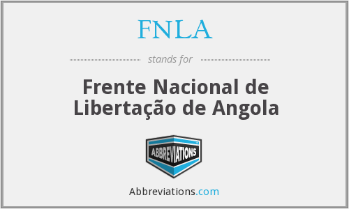 FNLA Logo - FNLA Nacional de Libertação de Angola