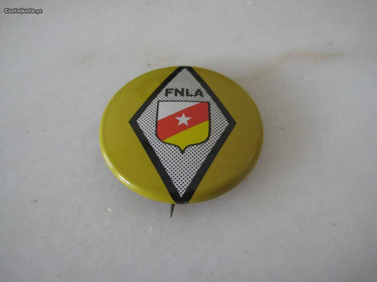 FNLA Logo - Pin/alfinete de Lapela FNLA/Angola, anos 70 - à venda - Antiguidades ...