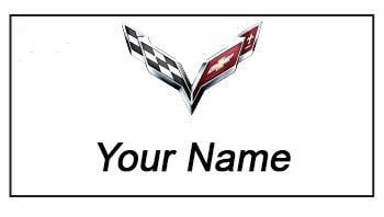 Vette Logo - Chevrolet Corvette / Vette Name Badges / Name Tags for car club ...