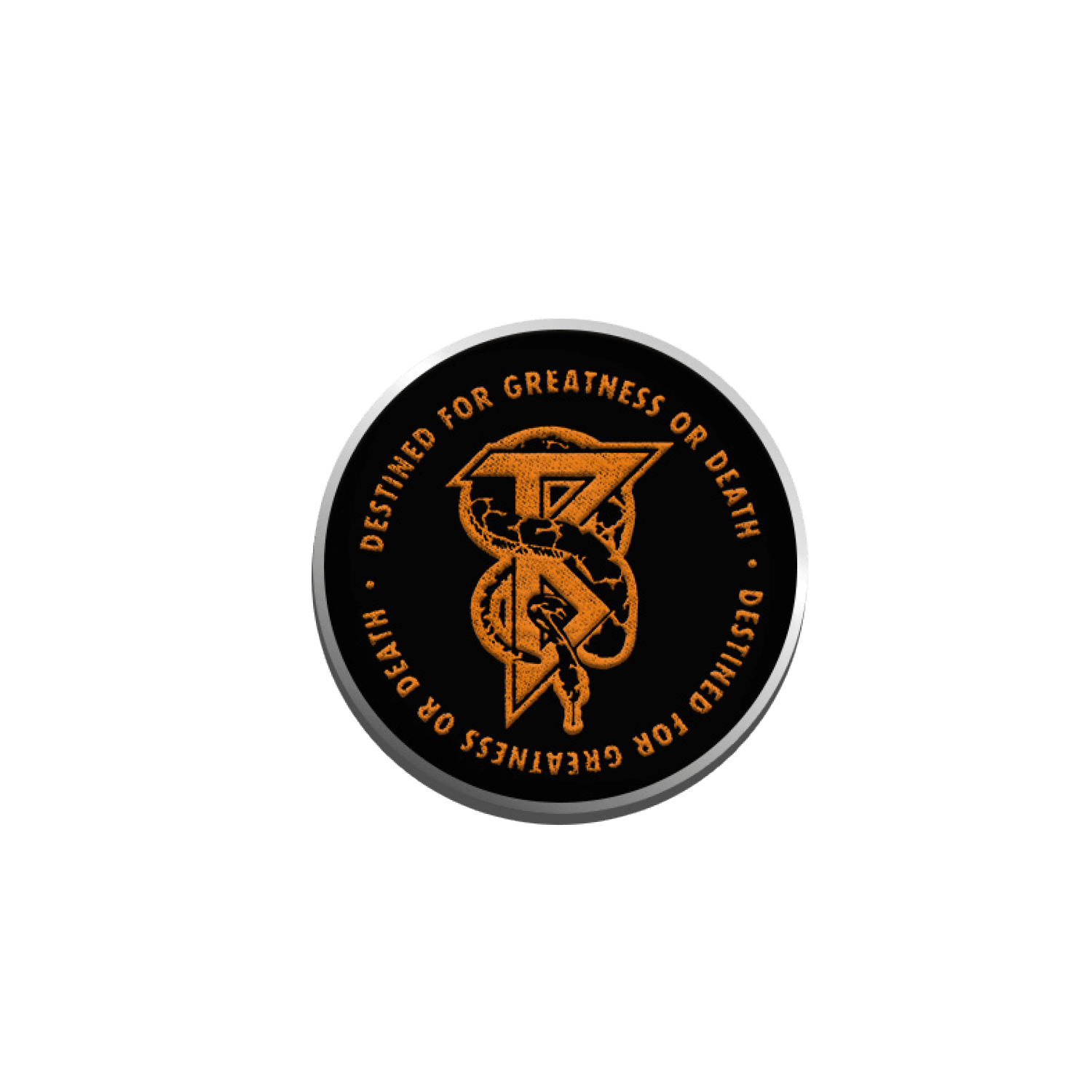 Beartooth Logo - Beartooth - Snake B Enamel Pin