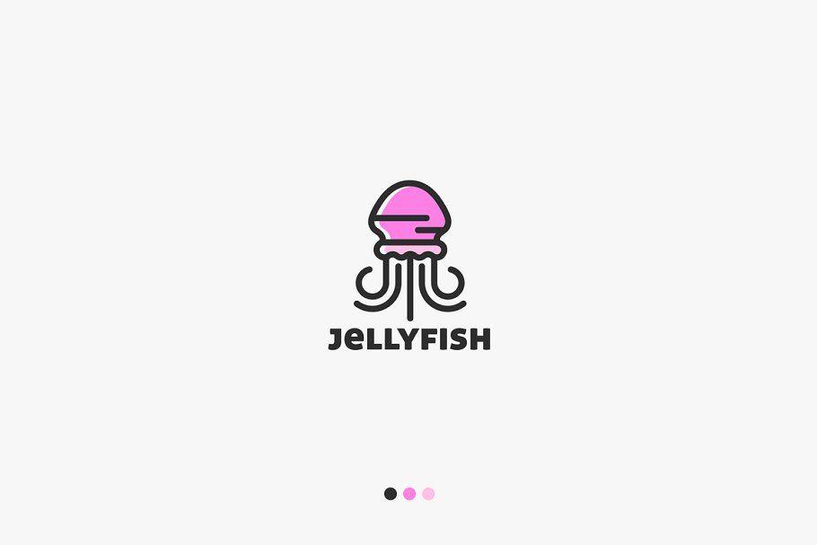 Jellyfish Logo - Jellyfish Logo Template