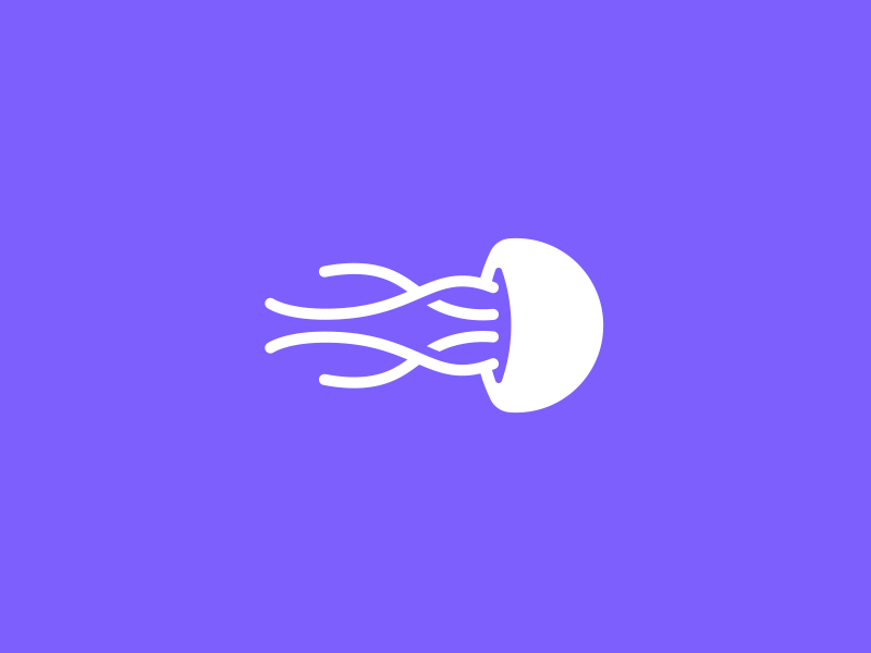 Jellyfish Logo - Jellyfish logo by Damian Patkowski | Dribbble | Dribbble