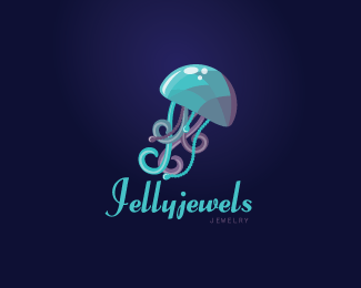 Jellyfish Logo - Jellyfish Jewels Designed by dalia | BrandCrowd