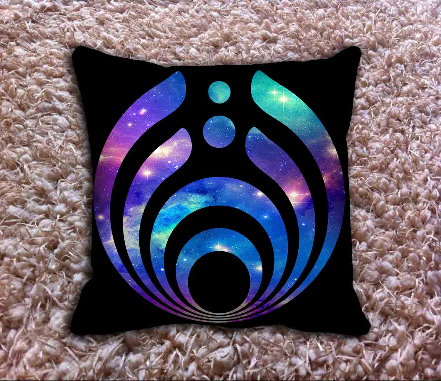 Bassnectar Logo - Bassnectar Logo Galaxy Pillow Covers